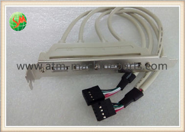 Metal ATM Yedek Parça NCR 66xx Talladega Çift PC Çekirdek Kablo 4 USB Bağlantı Noktası