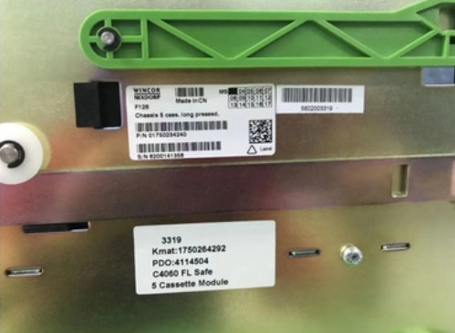 01750234240 1750234240 ATM Makine Wincor Nixdorf CHASIS 5 KASET LONG PREASSD ATM Parçaları