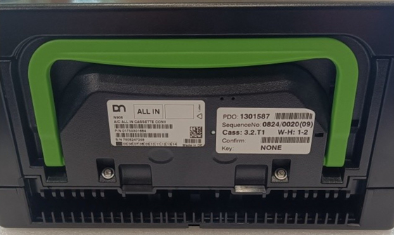 1750301684 01750301684 ATM makinesi parçaları DN 200 N906 Diebold Nixdorf AIC ALL IN CASSETTE CONV ATM yedek parçaları