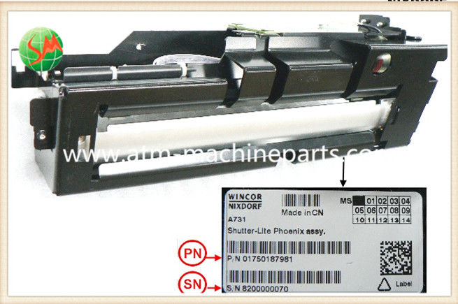 01750187981 Wincor Nixdorf Parçalar 1750187981 EXIT SHUTTER V.6 Kepenk Lite Assy PC280