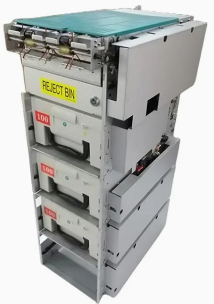 ATM makinesinin yedek parçaları Hyosung Cdum-Fcti Dispenser 4 1 Kaset Kanal ATM Modülü Ödeme tamamlandığında gönderilir