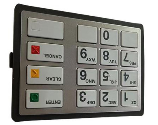 49249441768A 49-249441-768A ATM Parçaları Diebold Klavye EPP7 PCI-Plus LGE ST STL HTR ENG ((US) ATM yedek parçaları
